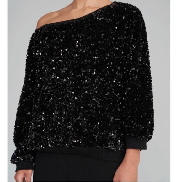 Le Superbe ‘Frolic Room’ sequin top in size small NWT - Picture 5 of 10